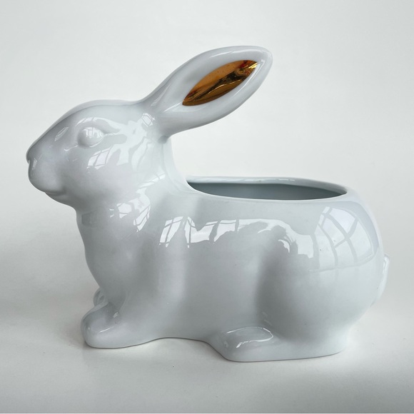 Threshold Rabbit-Shaped Porcelain Candy Dish - Picture 5 of 14